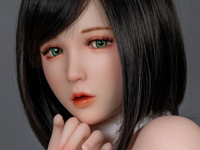 Doll Forever Asako | Silicone Doll Heads on Sexy Peacock
