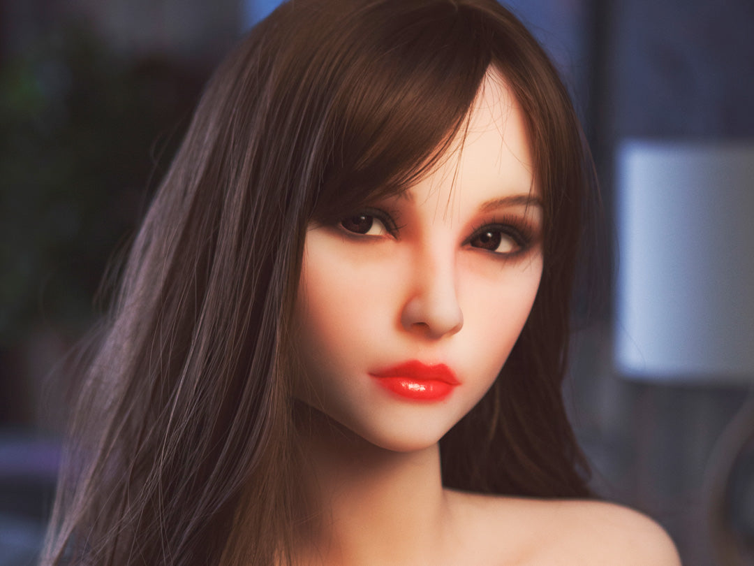 Doll Forever Elina | TPE Doll Heads on Sexy Peacock
