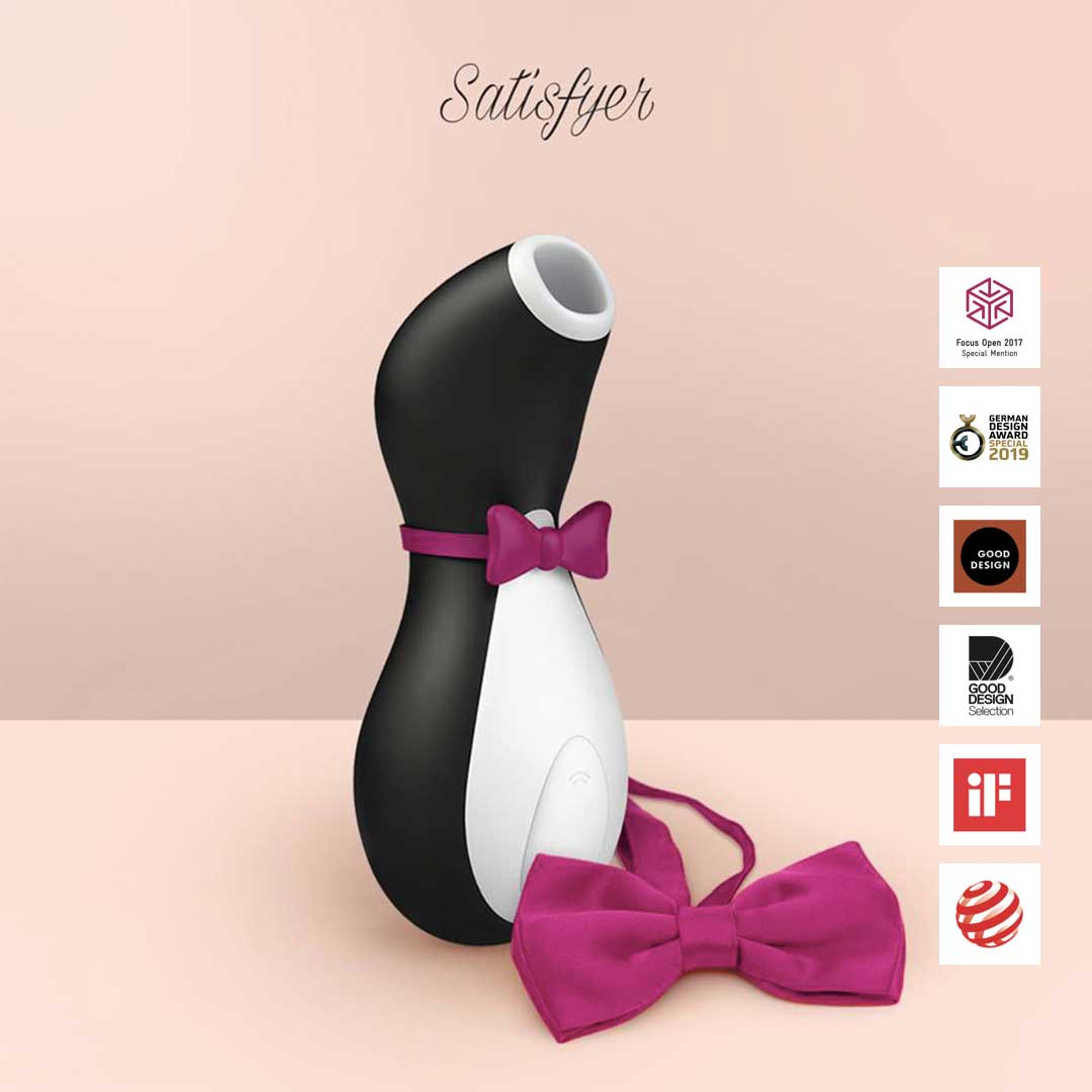 Satisfyer Pro Penguin Next Generation Rechargeable Pressure Wave Vibrator - Vibrators on Sexy Peacock - Adult Toys