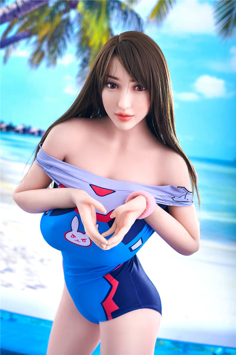 Irontech Doll 163cm Plus Mika with Natural skin | TPE Sex Doll on Sexy Peacock