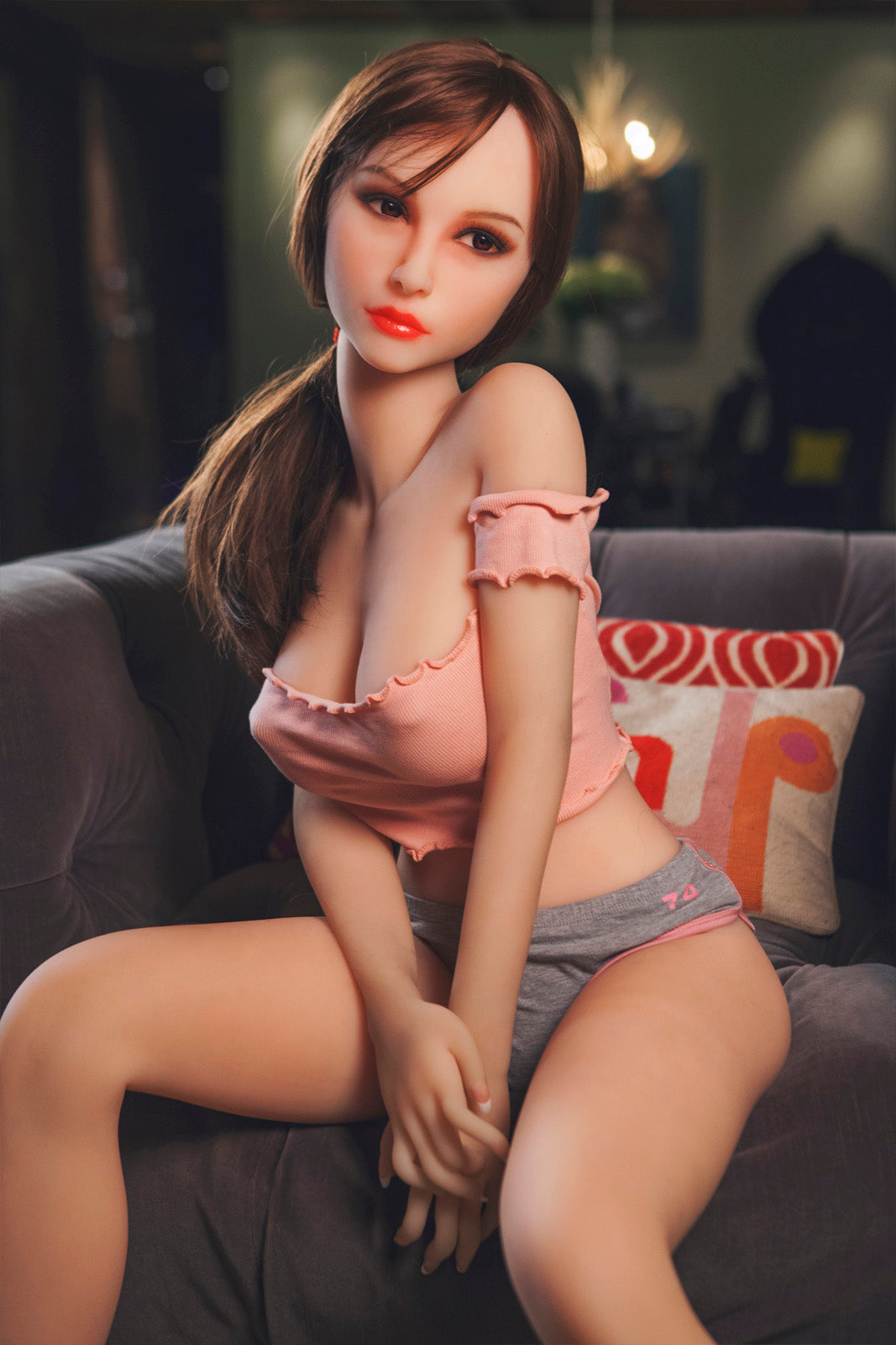 Doll Forever 145cm Fit Elina TPE Sex Doll Sexy Peacock Enjoy